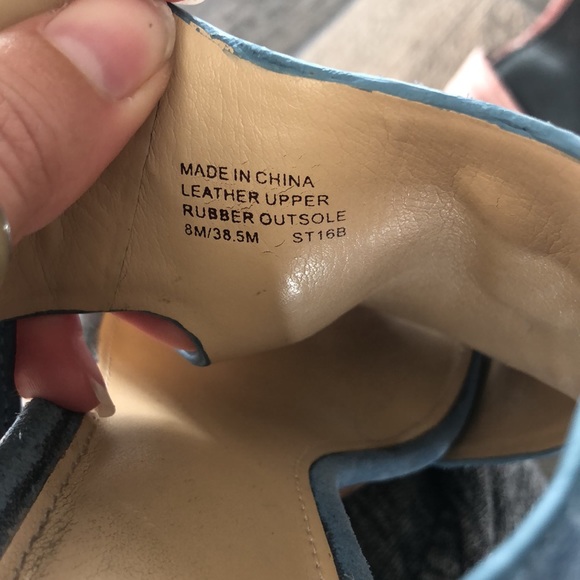 Michael kors blue suede wedge - Picture 6 of 6